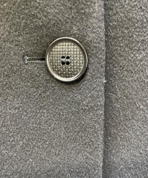 TAGLIATORE（タリアトーレ）TAGLIATORE (タリアトーレ) カシミアフランネルソリッドチェスターフィールドコート ブラック サイズ:38の古着・服飾アイテム