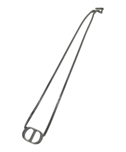 Dior（ディオール）DIOR (ディオール) ネックレス CDロゴ シルバーの古着・服飾アイテム