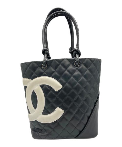 CHANEL（シャネル）CHANEL (シャネル) カンボンライン スモールトート ブラックの古着・服飾アイテム