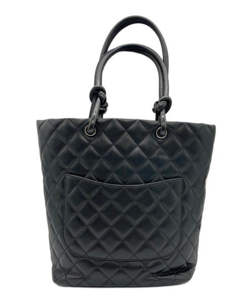 CHANEL（シャネル）CHANEL (シャネル) カンボンライン スモールトート ブラックの古着・服飾アイテム