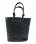 CHANEL (シャネル) カンボンライン スモールトート ブラック：150000円