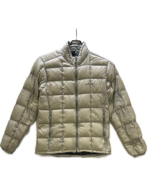 mont-bell（モンベル）mont-bell (モンベル) ダウンジャケット ライトグレー サイズ:Mの古着・服飾アイテム