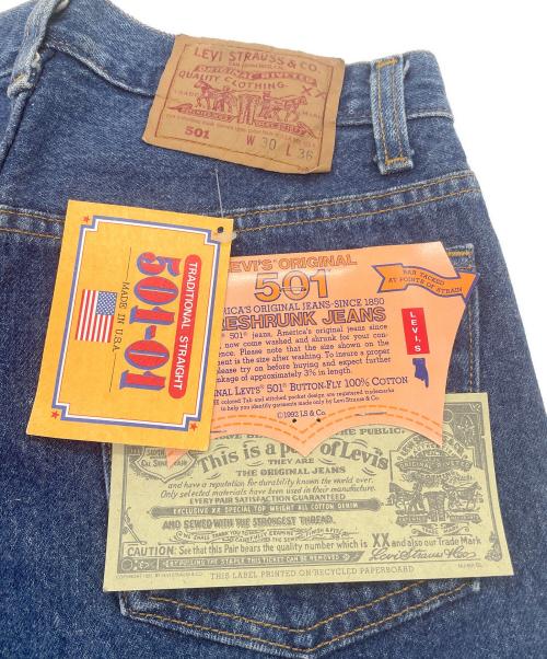 LEVI'S（リーバイス）LEVI'S (リーバイス) 92年製　501　デニムパンツ　デットストック ライトブルー サイズ:W30×L36の古着・服飾アイテム
