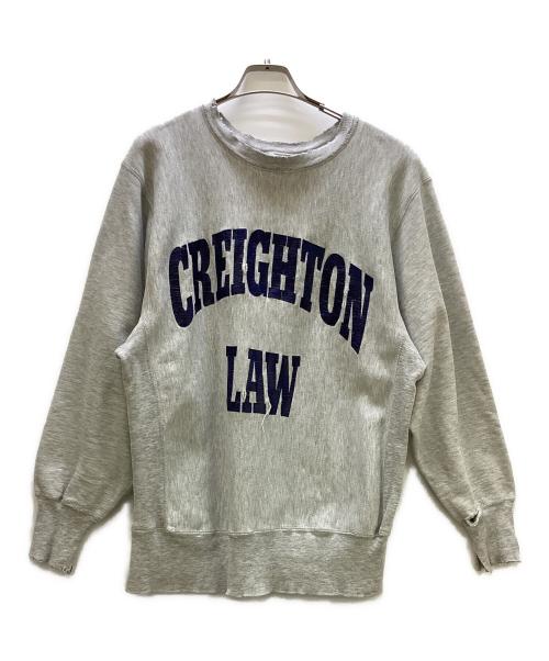 Champion（チャンピオン）Champion (チャンピオン) リバースウィーブスウェット グレー サイズ:LARGEの古着・服飾アイテム