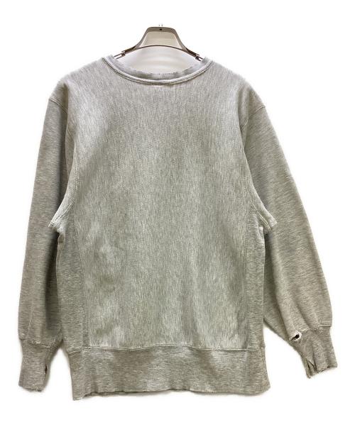 Champion（チャンピオン）Champion (チャンピオン) リバースウィーブスウェット グレー サイズ:LARGEの古着・服飾アイテム