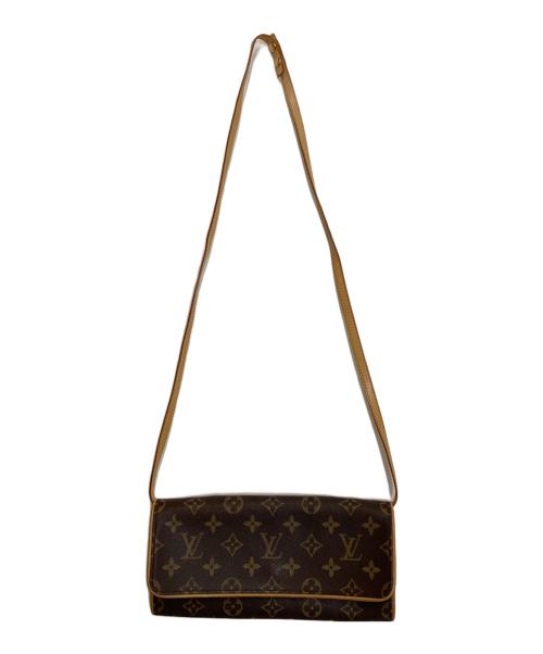 LOUIS VUITTON（ルイ ヴィトン）LOUIS VUITTON (ルイ ヴィトン) ポシェットツインGM ブラウンの古着・服飾アイテム