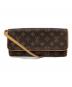 LOUIS VUITTON（ルイ ヴィトン）の古着「ポシェットツインGM」｜ブラウン