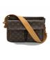 LOUIS VUITTON（ルイ ヴィトン）の古着「ショルダーバッグ モノグラム ヴィバシテGM」｜ブラウン