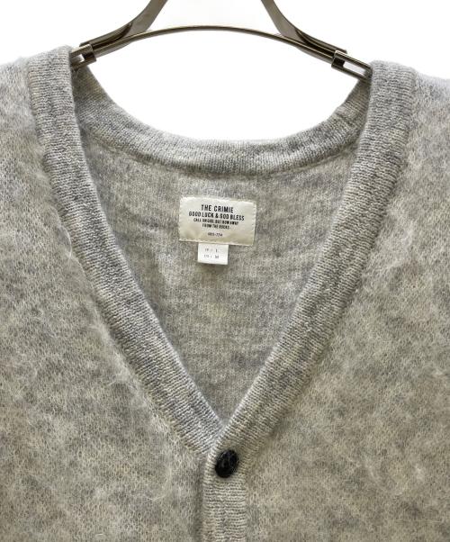 THE CRIMIE（ザ クライミー）THE CRIMIE (ザ クライミー) モヘアカーディガン グレー サイズ:Lの古着・服飾アイテム