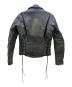VANSON (バンソン) ダブルライダースジャケット ブラック サイズ:34：39000円