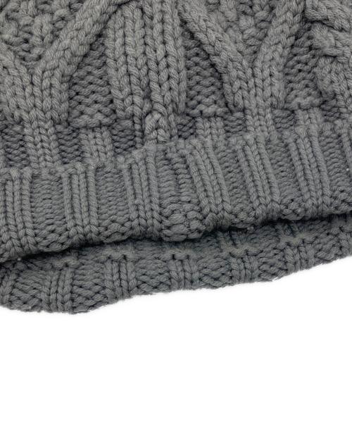 MONCLER（モンクレール）MONCLER (モンクレール) ニット帽 グレーの古着・服飾アイテム