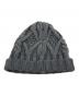 MONCLER (モンクレール) ニット帽 グレー：15000円