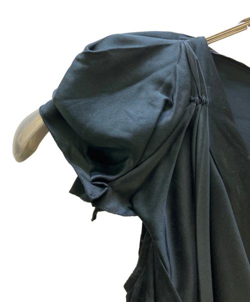 PRADA（プラダ）PRADA (プラダ) シルクワンピース ブラック サイズ:38の古着・服飾アイテム