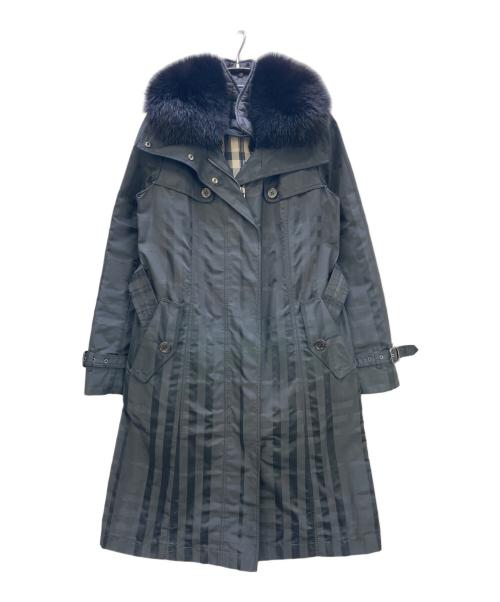 BURBERRY LONDON（バーバリーロンドン）BURBERRY LONDON (バーバリーロンドン) ナイロンライナートレンチコート ネイビー サイズ:34の古着・服飾アイテム