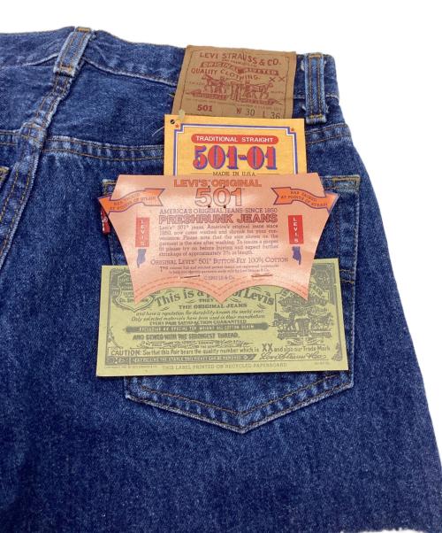 LEVI'S（リーバイス）LEVI'S (リーバイス) 92年製　バレンシア工場 501デニムパンツ　デットストック ブルー サイズ:W30×L36の古着・服飾アイテム