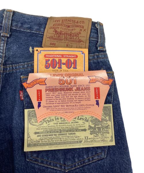 LEVI'S（リーバイス）LEVI'S (リーバイス) 92年製　バレンシア工場 501デニムパンツ　デットストック ブルー サイズ:W29×L30 未使用品の古着・服飾アイテム