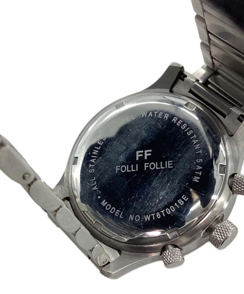Folli Follie（フォリフォリ）Folli Follie (フォリフォリ) クロノグラフ ブラックの古着・服飾アイテム