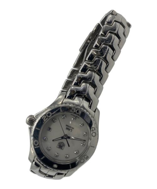 TAG Heuer（タグ・ホイヤー）TAG Heuer (タグホイヤー) クォーツ腕時計 リンク SSブレスレット ホワイトの古着・服飾アイテム