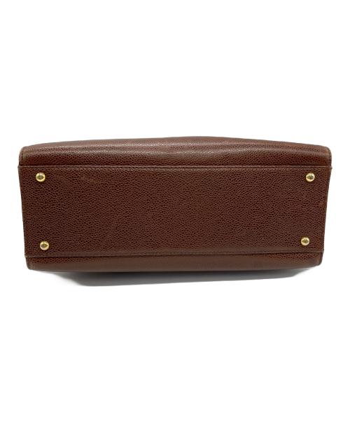 CHANEL（シャネル）CHANEL (シャネル) キャビアスキン チェーンショルダーバッグ ブラウンの古着・服飾アイテム