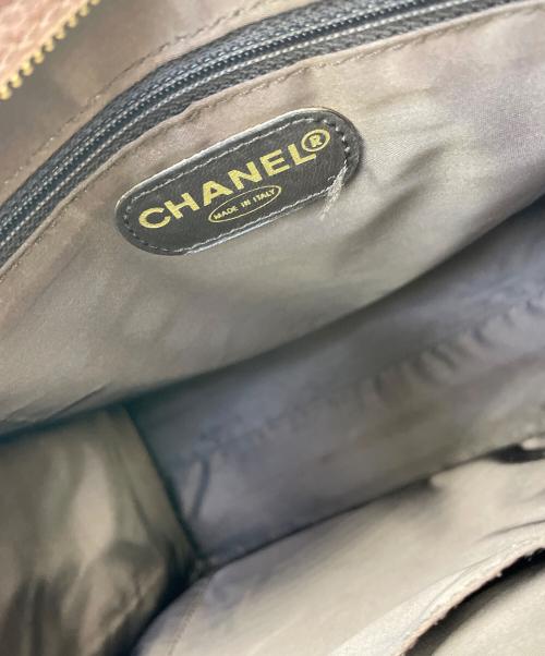 CHANEL（シャネル）CHANEL (シャネル) キャビアスキン チェーンショルダーバッグ ブラウンの古着・服飾アイテム