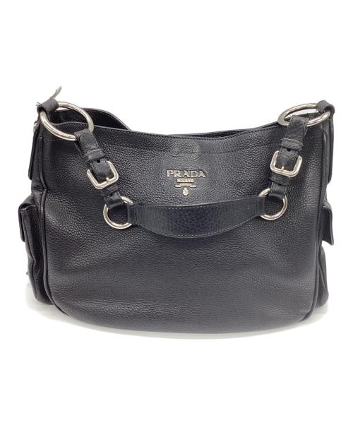 PRADA（プラダ）PRADA (プラダ) ワンショルダーバッグ ブラックの古着・服飾アイテム