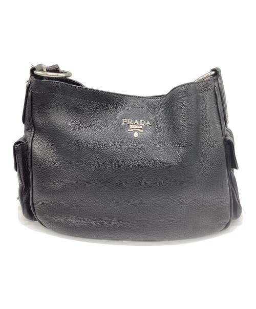 PRADA（プラダ）PRADA (プラダ) ワンショルダーバッグ ブラックの古着・服飾アイテム