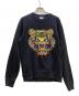 KENZO（ケンゾー）の古着「刺繍スウェット」｜ブラック