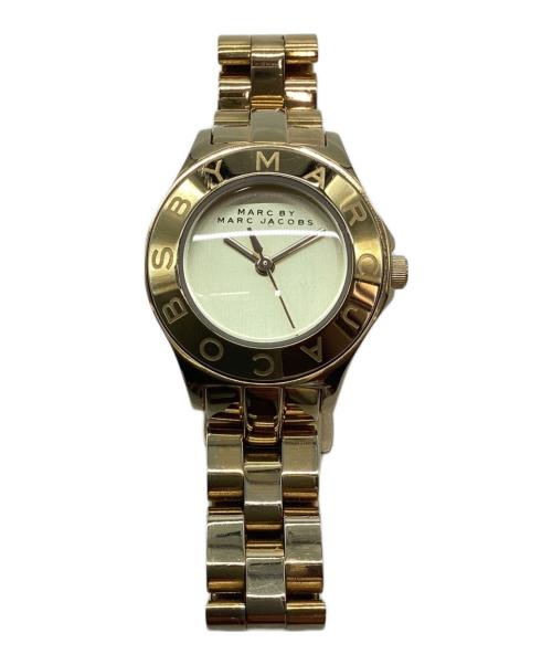 Marc by Marc Jacobs（マークバイマークジェイコブス）Marc by Marc Jacobs (マークバイマークジェイコブス) リストウォッチ ゴールドの古着・服飾アイテム