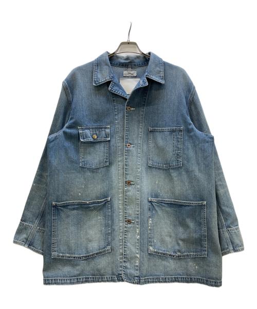 Ron Herman（ロンハーマン）Ron Herman (ロンハーマン) DENIM Covered Jacket ブルー サイズ:XLの古着・服飾アイテム