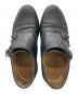 中古・古着 PARABOOT (パラブーツ) UNITED ARROWS別注 (ユナイテッドアローズ別注) WILLIAM　ダブルモンクストラップシューズ ブラック サイズ:9 1/2：25000円