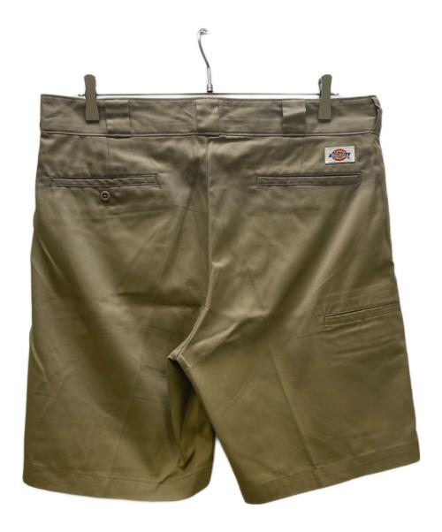 Dickies（ディッキーズ）Dickies (ディッキーズ) Ron Herman (ロンハーマン) LSD (ラウンドスタイルデザイン) ハーフショーツ ベージュ サイズ:91㎝（W36）の古着・服飾アイテム
