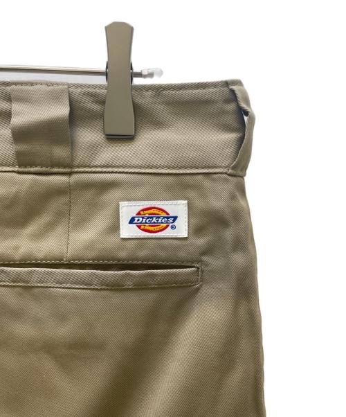 Dickies（ディッキーズ）Dickies (ディッキーズ) Ron Herman (ロンハーマン) LSD (ラウンドスタイルデザイン) ハーフショーツ ベージュ サイズ:91㎝（W36）の古着・服飾アイテム