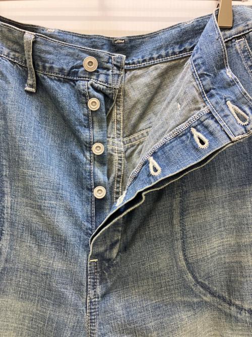 BIG JOHN（ビッグジョン）BIG JOHN (ビッグジョン) FRAMeWORK (フレームワーク) BETTER THAN GOOD (ベターザングッド) ペインターデニムパンツ インディゴ サイズ:Mの古着・服飾アイテム