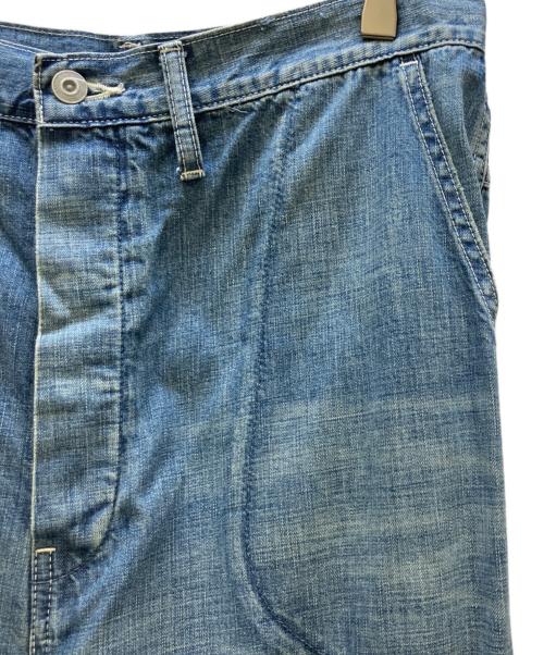 BIG JOHN（ビッグジョン）BIG JOHN (ビッグジョン) FRAMeWORK (フレームワーク) BETTER THAN GOOD (ベターザングッド) ペインターデニムパンツ インディゴ サイズ:Mの古着・服飾アイテム