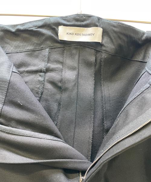 KIKO KOSTADINOV（キコ・コスタディノフ）KIKO KOSTADINOV (キコ・コスタディノフ) valakas cargo trouser ブラック サイズ:48 未使用品の古着・服飾アイテム
