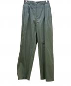Maison Margiela×PENDLETONメゾンマルジェラ×ペンドルトン）の古着「23AW YOKE PANTS」｜オリーブ×レッド