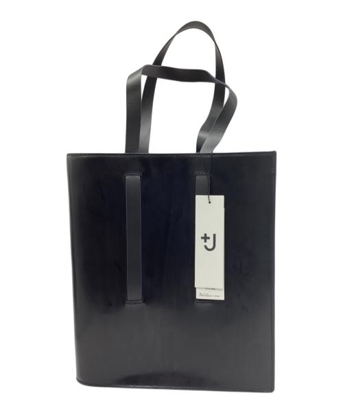 UNIQLO+J（ユニクロ プラスジェイ）UNIQLO+J (ユニクロ プラスジェイ) レザーバッグ ブラック 未使用品の古着・服飾アイテム