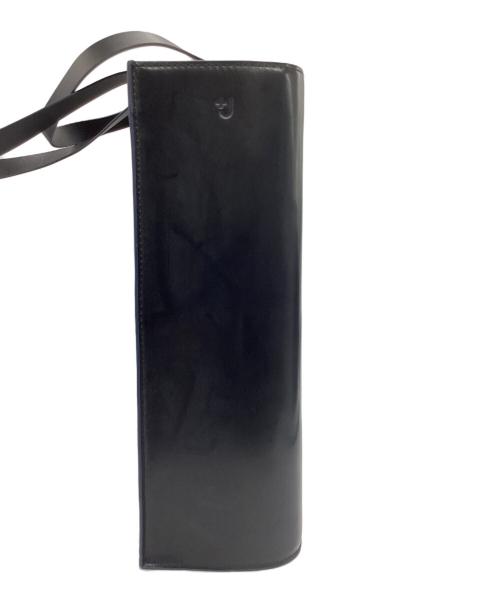 UNIQLO+J（ユニクロ プラスジェイ）UNIQLO+J (ユニクロ プラスジェイ) レザーバッグ ブラック 未使用品の古着・服飾アイテム