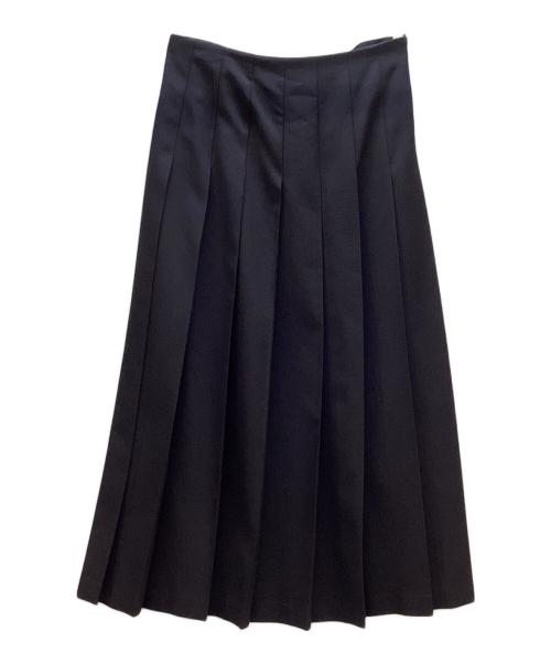 tricot COMME des GARCONS（トリココムデギャルソン）tricot COMME des GARCONS (トリココムデギャルソン) プリーツドッキングスカート ブラック サイズ:Mの古着・服飾アイテム