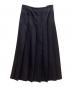 tricot COMME des GARCONS（トリココムデギャルソン）の古着「プリーツドッキングスカート」｜ブラック