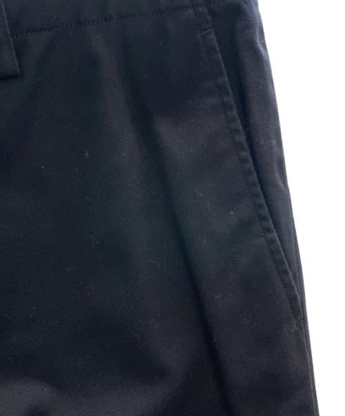 JUNYA WATANABE COMME des GARCONS（(ジュンヤワタナベ コムデギャルソン）JUNYA WATANABE COMME des GARCONS (ジュンヤワタナベ コムデギャルソン) ストレートパンツ ブラック サイズ:Mの古着・服飾アイテム