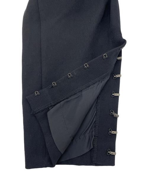 COMME des GARCONS（コムデギャルソン）COMME des GARCONS (コムデギャルソン) サイドスリットホックパンツ ブラック サイズ:Sの古着・服飾アイテム