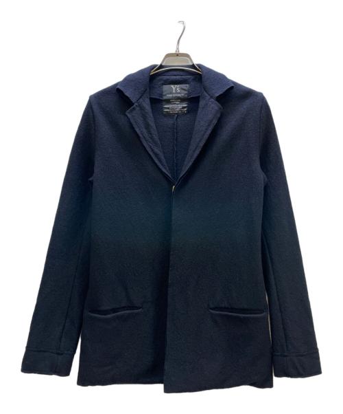 Y's（ワイズ）Y's (ワイズ) Y's Buttonless Design Jacket ネイビー サイズ:Freeの古着・服飾アイテム