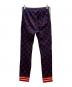 GUCCI (グッチ) GGジャカード ジョギングパンツ ネイビー×レッド サイズ:S：44000円