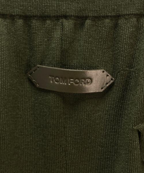 TOM FORD（トムフォード）TOM FORD (トムフォード) TOM FORD ウールジョガーパンツ グリーン サイズ:Sの古着・服飾アイテム