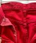 中古・古着 LEVI'S (リーバイス) 93年製 デットストック　501 後染めデニムパンツ レッド サイズ:W33×L34 未使用品：7000円