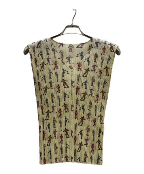 PLEATS PLEASE（プリーツプリーズ）PLEATS PLEASE (プリーツプリーズ) Pleated cut-and-sew サイズ:3の古着・服飾アイテム