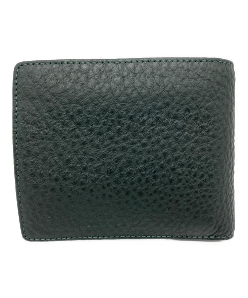 ETiAM（エティアム）ETiAM (エティアム) 2つ折り財布 グリーンの古着・服飾アイテム