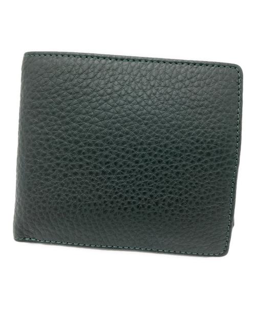 ETiAM（エティアム）ETiAM (エティアム) 2つ折り財布 グリーンの古着・服飾アイテム