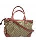 GUCCI（グッチ）の古着「2WAYバッグ」｜ピンクベージュ